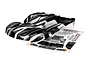 Traxxas 1/10 Slash VXL Prographix Unpainted Body Shell - Clear 6928L