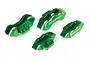 Traxxas Aluminium Front and Rear Brake Caliper Set 4Pcs - Green 8367G