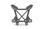 A grey Traxxas front shock tower spare part for RC vehicles, shown against a plain white background.