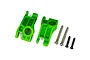Traxxas Extreme Heavy Duty Rear Stub Axle Carriers - Green 9150-GRN