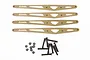 Axial Aluminium Lower Link Plate Set AX31264