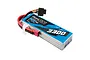Gens Ace G-Tech 14.8V 3300mAh 4S LiPo battery with Deans connector and G-Tech balance plug on a white background.