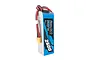 Gens Ace G-Tech 22.2V 2600mAh 45C LiPo battery with a blue soft case and XT60 connector against a white background.