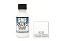 A 30ml bottle of SMS Auto Palais White acrylic lacquer paint with a black cap, standing next to a white square swatch labeled PA45 PALAIS WHITE.
