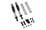 Yeah Racing Aluminium 100mm Desert Cobra Dual Spring Shocks - Black DDC-100BK