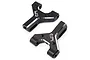 Yeah Racing Aluminium Front Lower Suspension Arms 2Pcs - Black MRMX-003