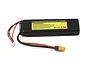 UDI 11.1V 2500mAh 3S soft case LiPo battery with XT60 connector and balance plug on a white background.