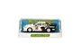Scalextric 1/32 scale Holden VL Commodore slot car in white and black livery with number 16, displayed in its original clear plastic packaging.