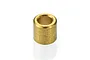 A single small cylindrical copper or brass bushing for an RC boat, shown against a white background.