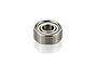 A single metal shielded ball bearing for RC models, shown against a white background.