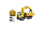 Huina Timber Truck with Grabber RC Construction Vehicle 4WD 1/14 Scale RTR 1575