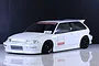 Pandora RC 1/10 Honda Civic EF9 Unpainted Body Shell PAB-3158