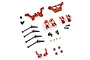 Yeah Racing Aluminium Essential Conversion Kit - Red KYMB-S01RD
