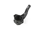 A black plastic RC steering hub spare part by Rovan, shown against a plain white background.
