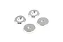 Rovan Aluminium 6x15x3mm Countersunk Engine Washers 4Pcs - Silver 121051
