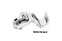 GPM Aluminium Body Shell Latch - Silver TXM201R-S