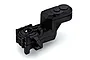 A black plastic RC gearbox case for Xinlehong V2 models, shown from a high angle against a white background.