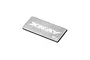 A rectangular XRAY branded 10g tungsten chassis weight for RC cars, shown on a white background.