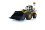 Kabolite K966 RC Front Loader Electric 4WD 1/16 Scale RTR with LED Lights and Sound Board - Yellow K966-100