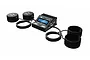 Team Powers Pro-Driver Tyre Warmers unit with a black control box and four circular heating cups connected by black cables.