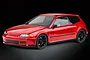 MST TCR-FF EG6 RC Car Electric 2WD 1/10 Scale RTR - Red 531811R