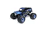 Losi LMT 2.0 Son-Uva Digger RC monster truck with blue flame graphics and BKT tires on a white background.