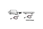 GPM Aluminium Front and Rear Bumper Set with LED Lights - Silver TXMM330FR-S