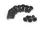 BlackZon 2.3x4mm Coarse Thread Countersunk Head Screws 540353