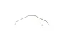 A silver metal Kyosho 2.4mm rear sway bar for RC cars, shown with a small tag labeled 2.4.
