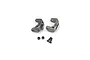 Kyosho Aluminium Hub Carriers (C-Hubs) 2Pcs - Gunmetal OTW116GMB