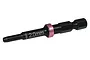 MIP 2.0mm G2 Speed Tip Nut Driver bit featuring a black finish with a pink anodized aluminum ring and laser-etched size markings.