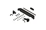 ARRMA Light Bucket Set components including plastic housings, metal brackets, and small screws arranged on a white background.