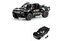 Pro-Line 1/8 1997 Ford F-150 Trophy Truck body shell in Riviera Black, shown both mounted on an RC truck and as an unpainted shell.
