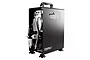 Sparmax Achieve TC-610H airbrush compressor in black with a carry handle, pressure gauge, and regulator, shown against a white background.