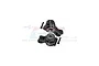 GPM Aluminium Rear Hubs with Bearings 2Pcs - Black MAK022-BK