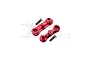 GPM Aluminium Steering Assembly Brace 2Pcs - Red SB048A-R