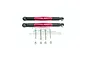 GPM Aluminium Front Steering Turnbuckles 2Pcs - Red SB162-R-BEBK