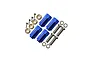 GPM Aluminium 12mm (+23mm) Wheel Hexes Set - Blue TRX4010/23MM-B
