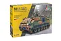 Italeri 1/35 scale M113A1 Armoured Personnel Carrier plastic model kit box, featuring artwork of the vehicle in a forest setting.