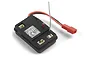 Maverick MSRS-201 2.4GHz 2-in-1 ESC and receiver unit with black plastic casing, antenna wire, and red JST connector.