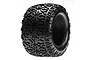 A single Losi 4.1 inch 420 ATX monster truck tyre with a deep, aggressive tread pattern, shown against a plain white background.