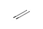 Two ARRMA 3x60mm metal shock shafts for RC vehicles, shown side-by-side against a plain white background.