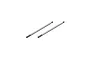 Two ARRMA 3x67mm metal shock shafts for RC vehicles, shown side-by-side against a plain white background.