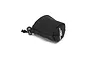 A black fabric Pro Boat propeller cover with a drawstring closure, isolated on a white background.