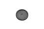 A black Kyosho 76T spur gear for RC cars, shown from a top-down perspective against a white background.