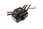Dynamite Fuze 130A waterproof brushless electronic speed control (ESC) with integrated cooling fan and pre-soldered wires.