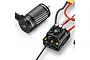 Hobbywing Ezrun Max8 160A ESC and 4278SD 2250kV brushless motor combo set on a white background.