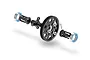 Exploded view of an XRAY slipper eliminator kit showing the spur gear, outdrives, bearings, and mounting hardware.