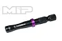 MIP 5.0mm G2 Speed Tip nut driver bit with a black finish and a purple anodized aluminum ring, featuring laser-etched size markings.