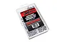 Traxxas X-Maxx stainless steel hardware kit in a clear plastic compartment box with Traxxas branding.